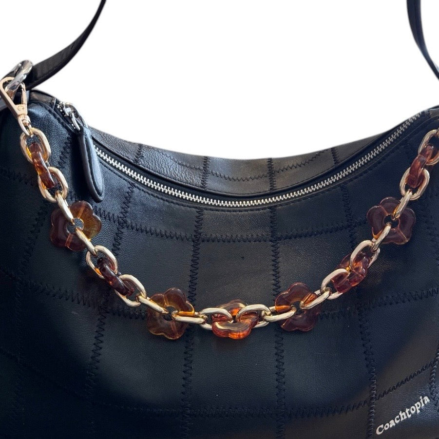 Brown Flower Bag Chain