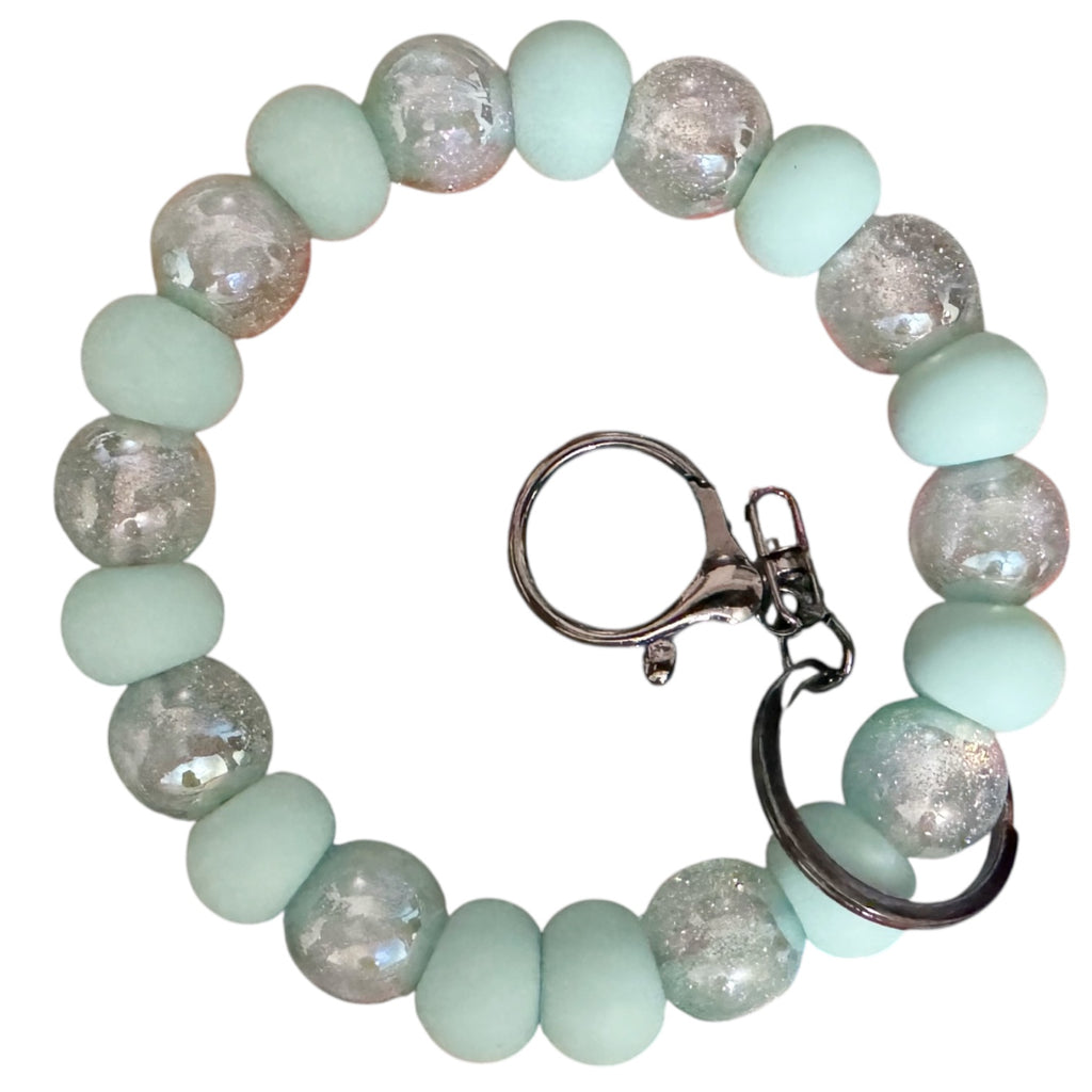 Mint Galaxy Keyring