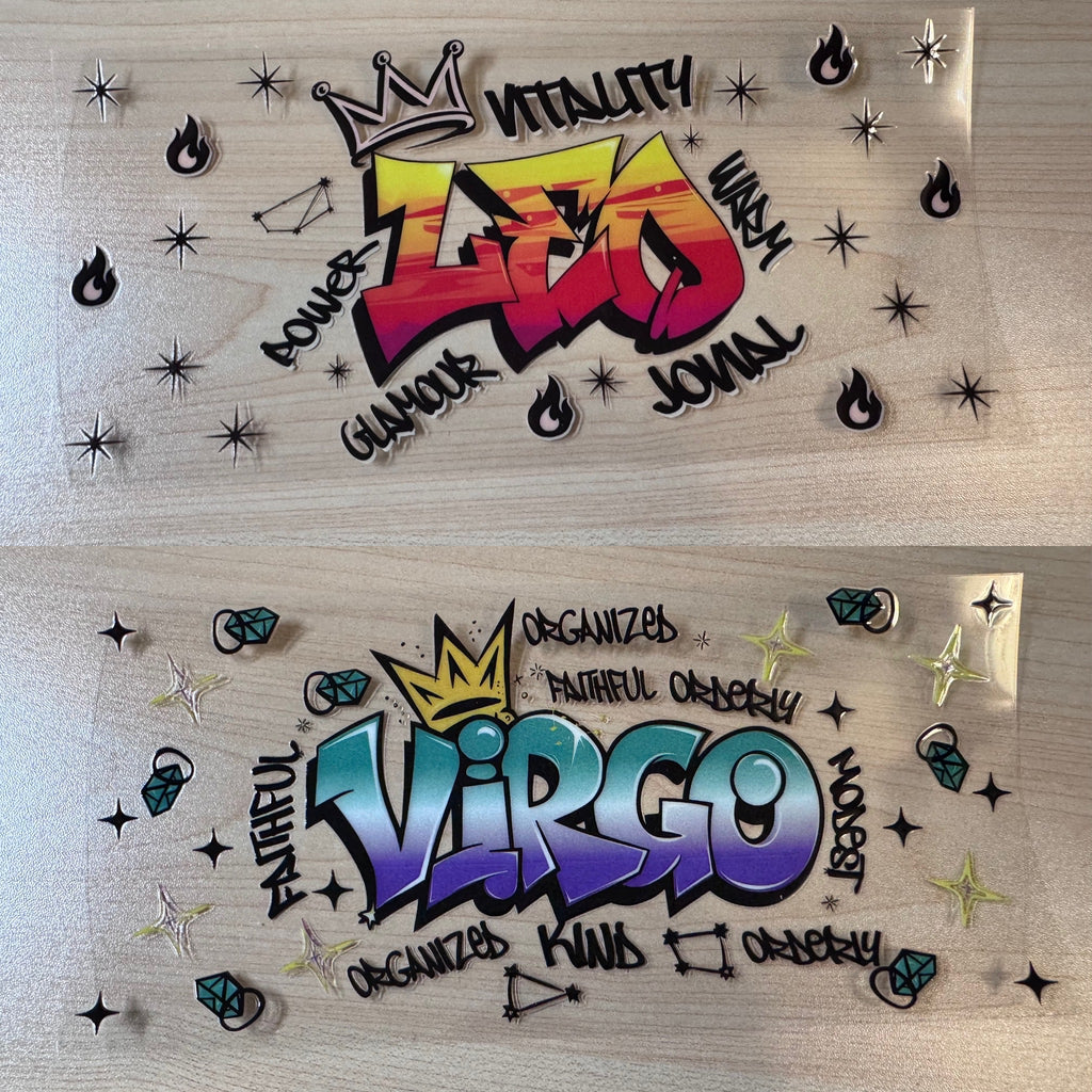 Spray Paint #2 UVDTF Cup Wrap Bundle