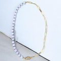 Dichotomy Necklace - Magenta