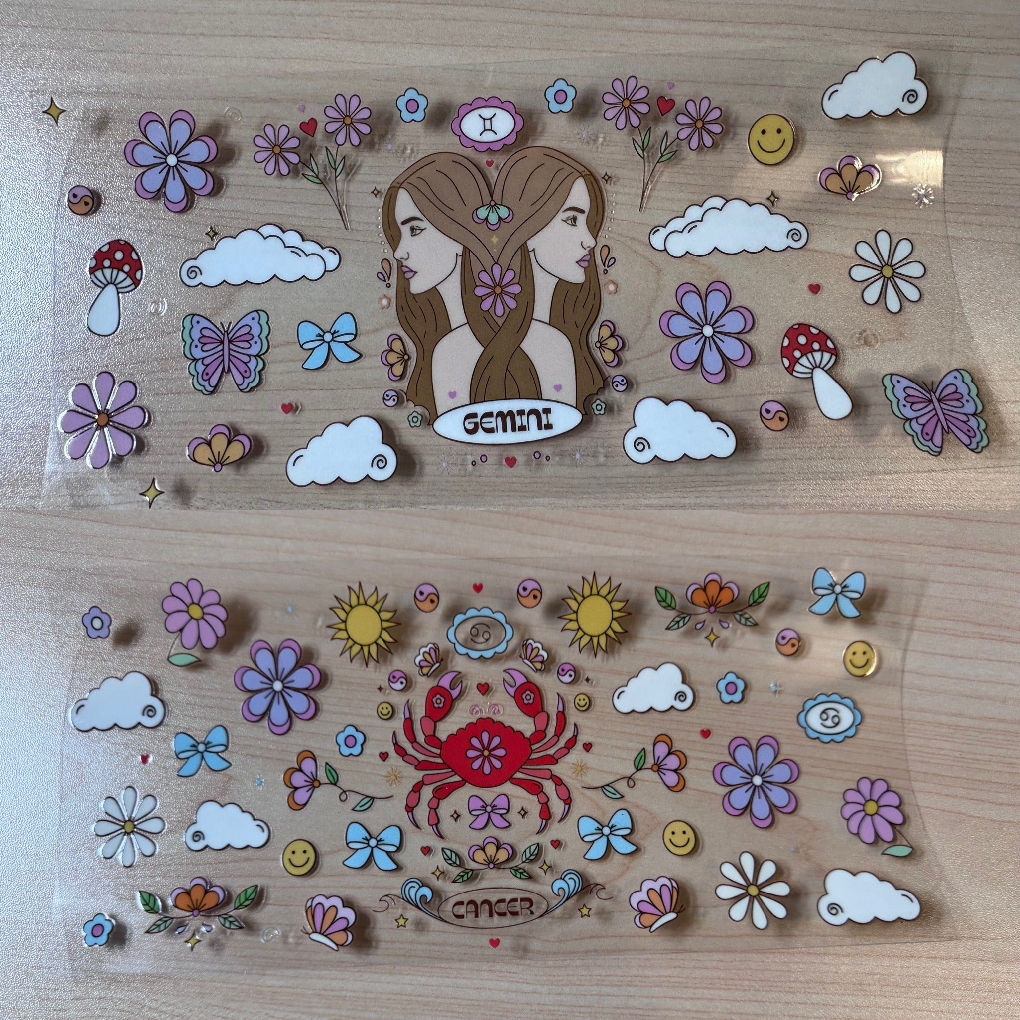 Whimsy Zodiac UVDTF Cup Wrap Bundle