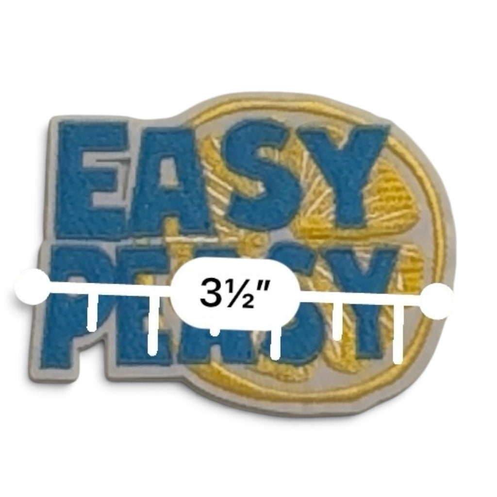 Embroidered Iron On Patch - Easy Peasy