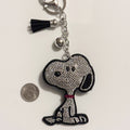Snoopy Rhinestone Keychain