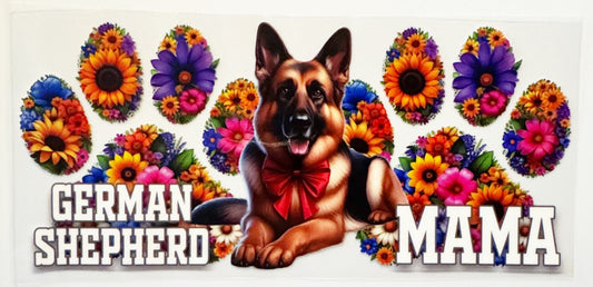 German Shepherd Mama - UVDTF 16oz Wrap