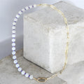 Dichotomy Necklace - Purple