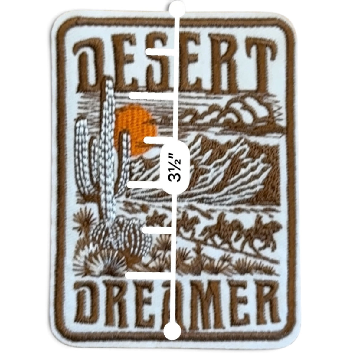 Embroidered Iron On Patch - Desert Dreamer