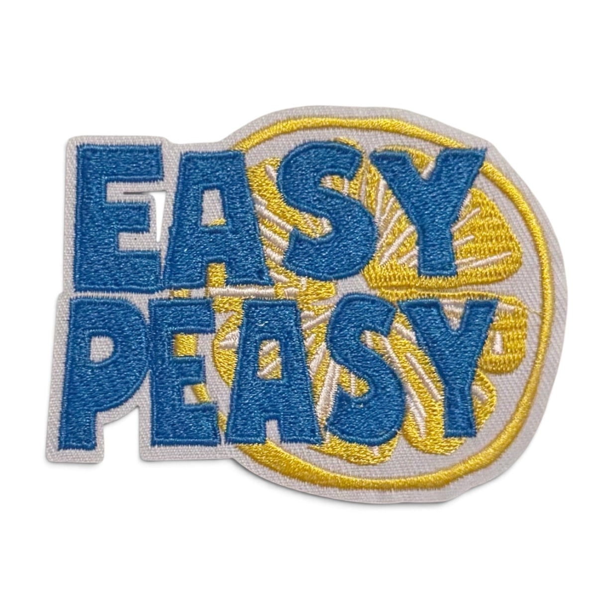 Embroidered Iron On Patch - Easy Peasy