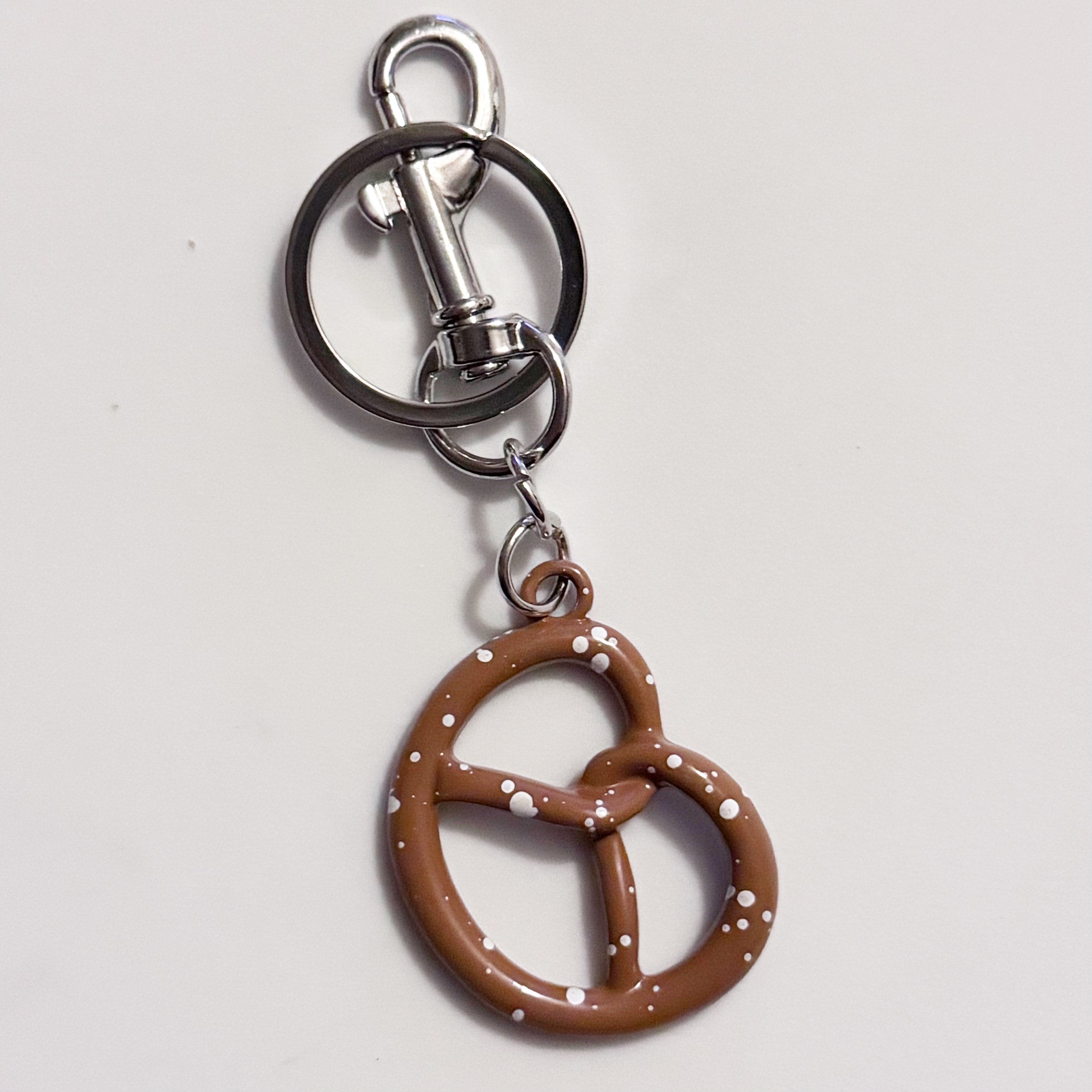Pretzel Keychain