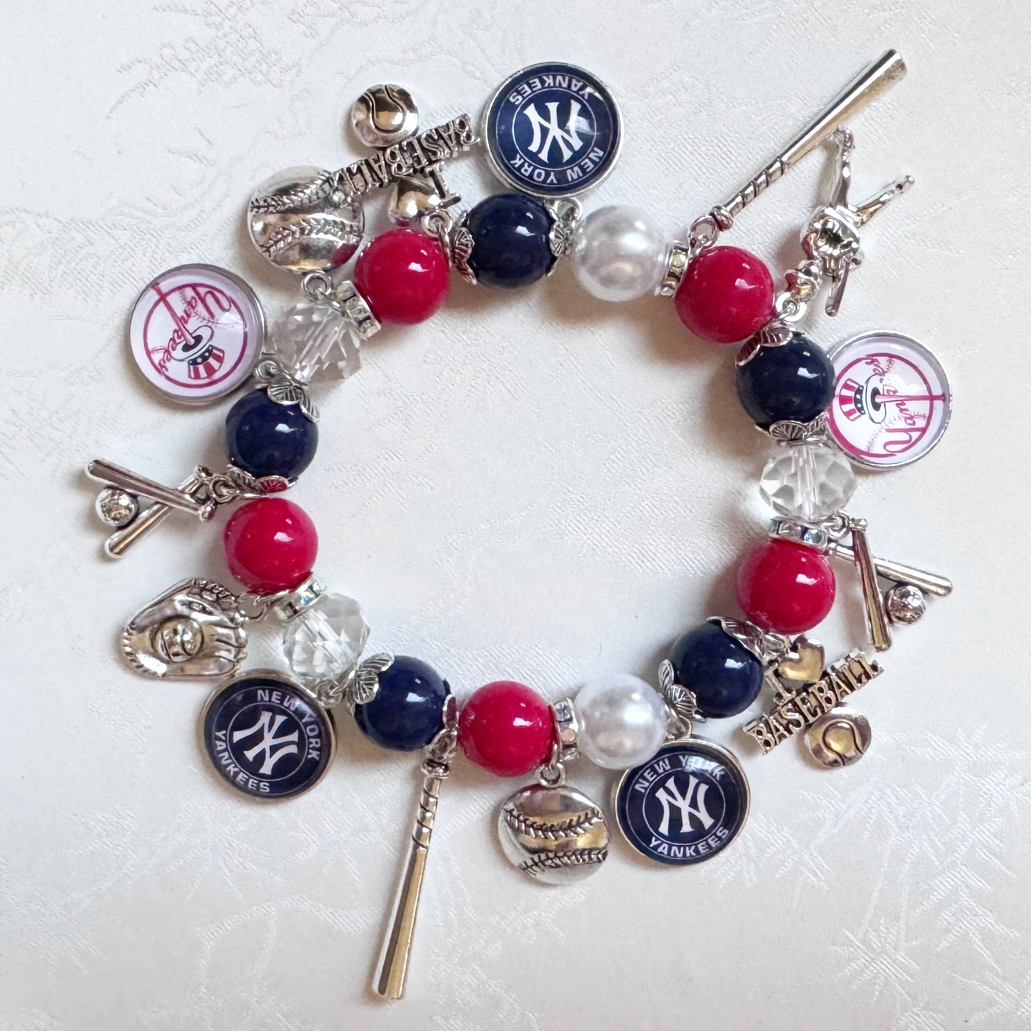 New York Yankees Charm Bracelet