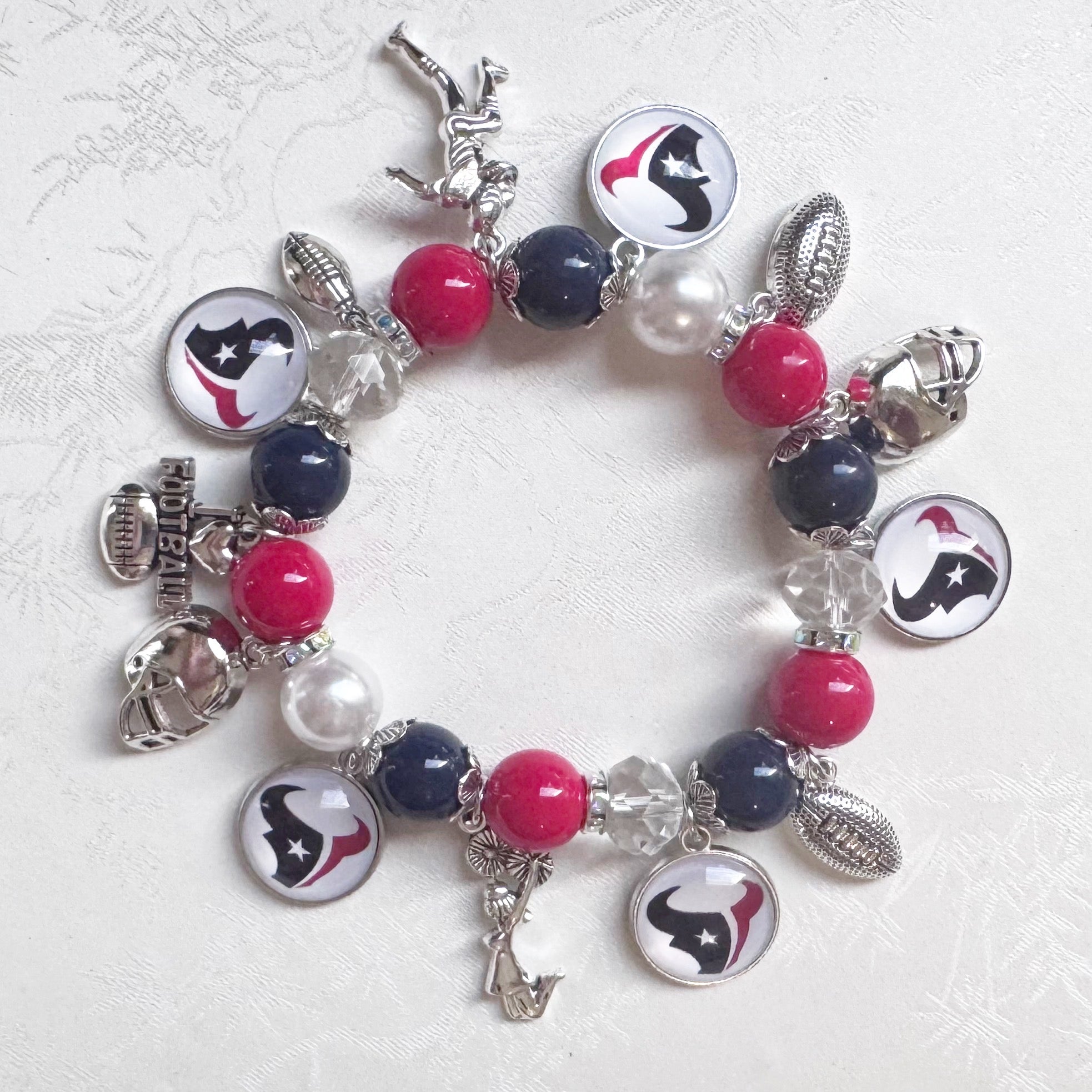 Houston Texans Charm Bracelet