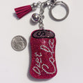 Diet Cola Rhinestone Keychain