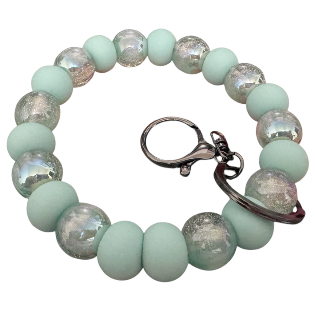 Mint Galaxy Keyring