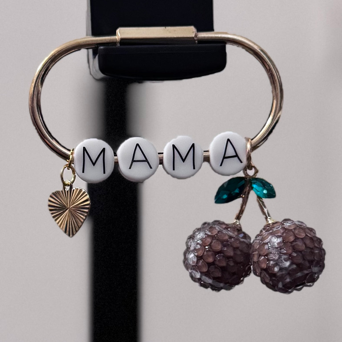 Football Mama Bag Charm