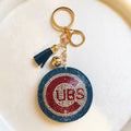 Cubs Rhinestone Keychain