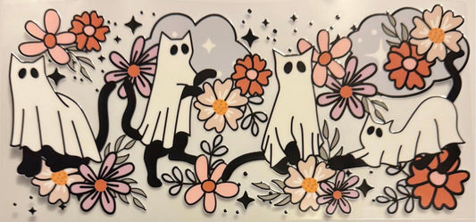 Ghost Cats - UVDTF 16oz Wrap