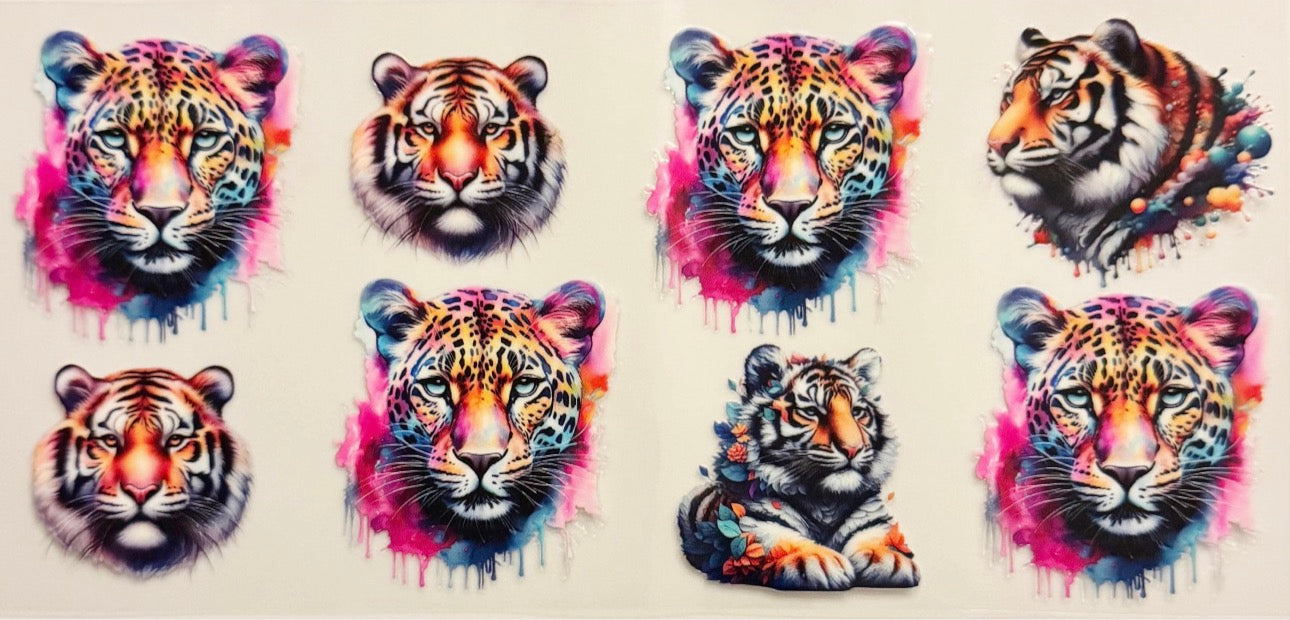 Big Cats - UVDTF 16oz Wrap