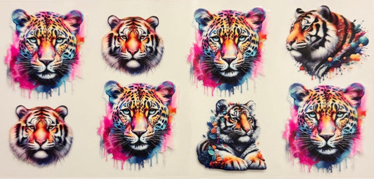 Big Cats - UVDTF 16oz Wrap