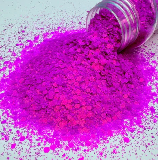 Wild Star- Purple Pearl Shimmer Chunky Mixed Glitter