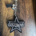 Cowboys Rhinestone Keychain