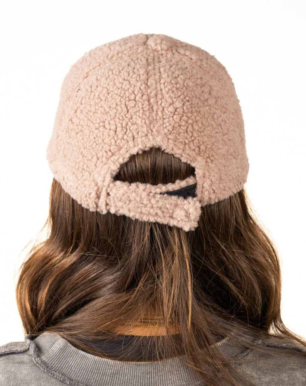 WINTRY WEEKEND BROWN TEDDY BEAR CAP