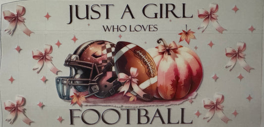 Girl Who Loves Football