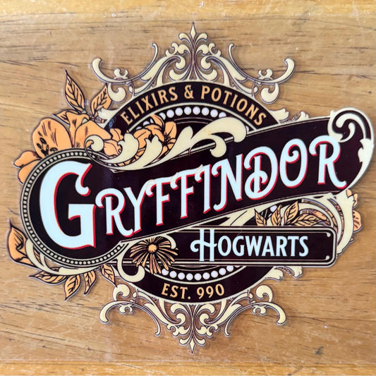 Gryffindor - UVDTF Decal - 16oz