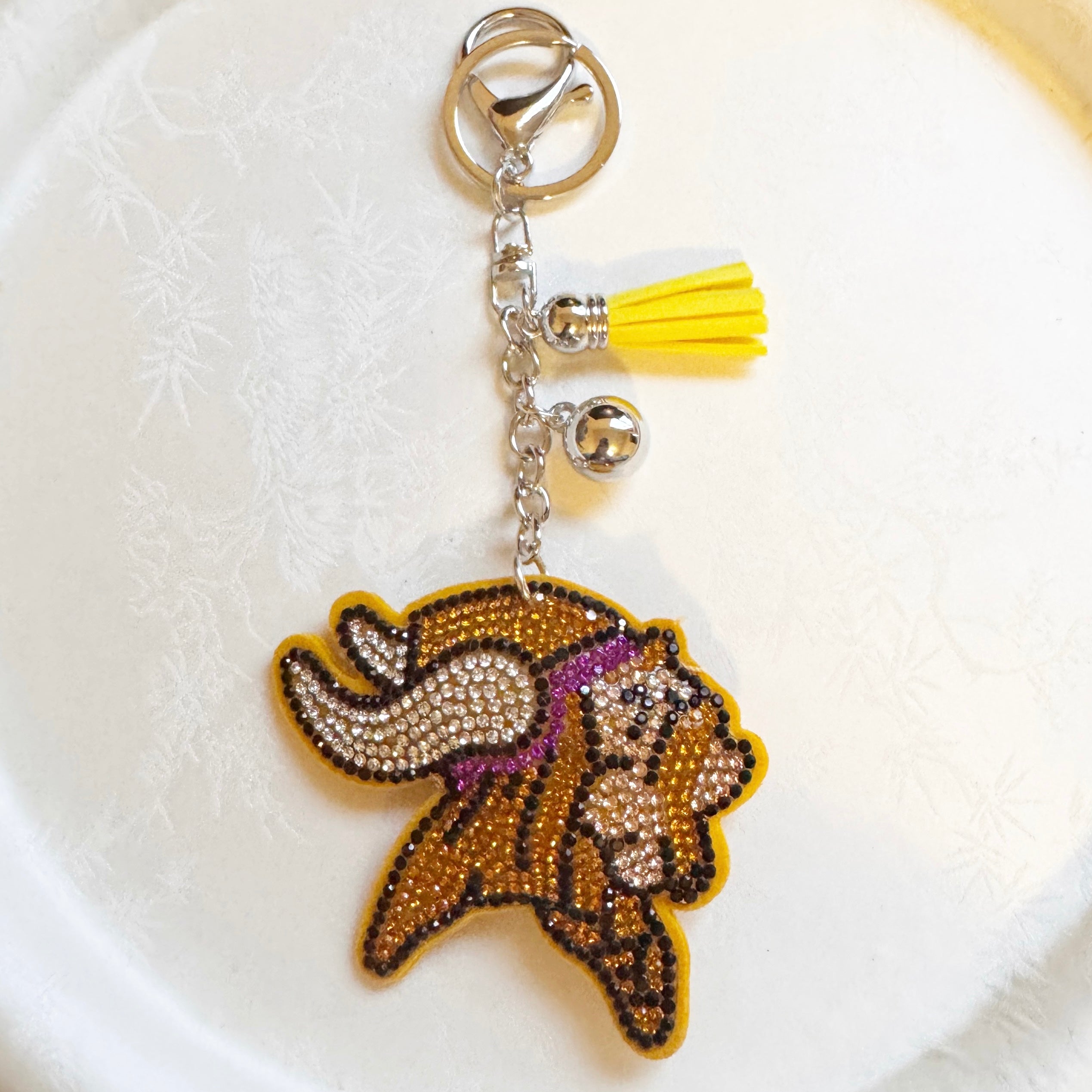 Vikings Rhinestone Keychain