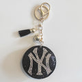 Yankees Rhinestone Keychain