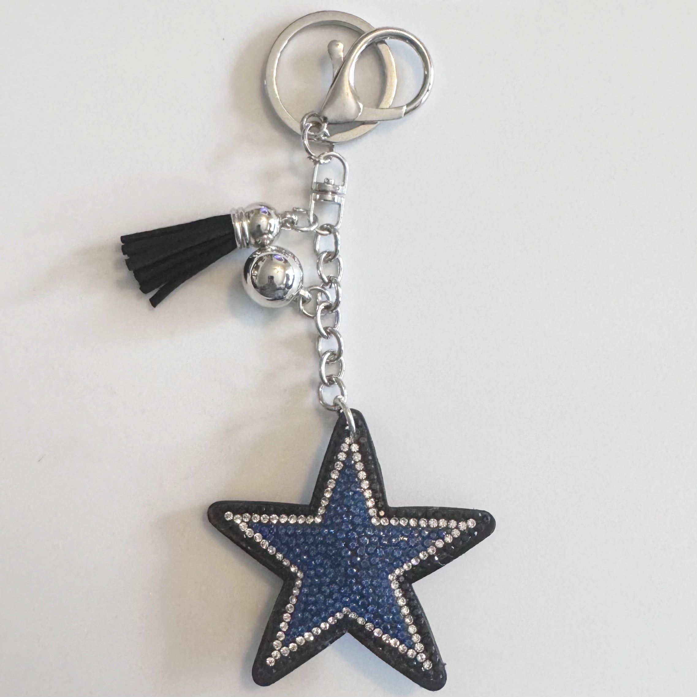 Cowboys Rhinestone Keychain