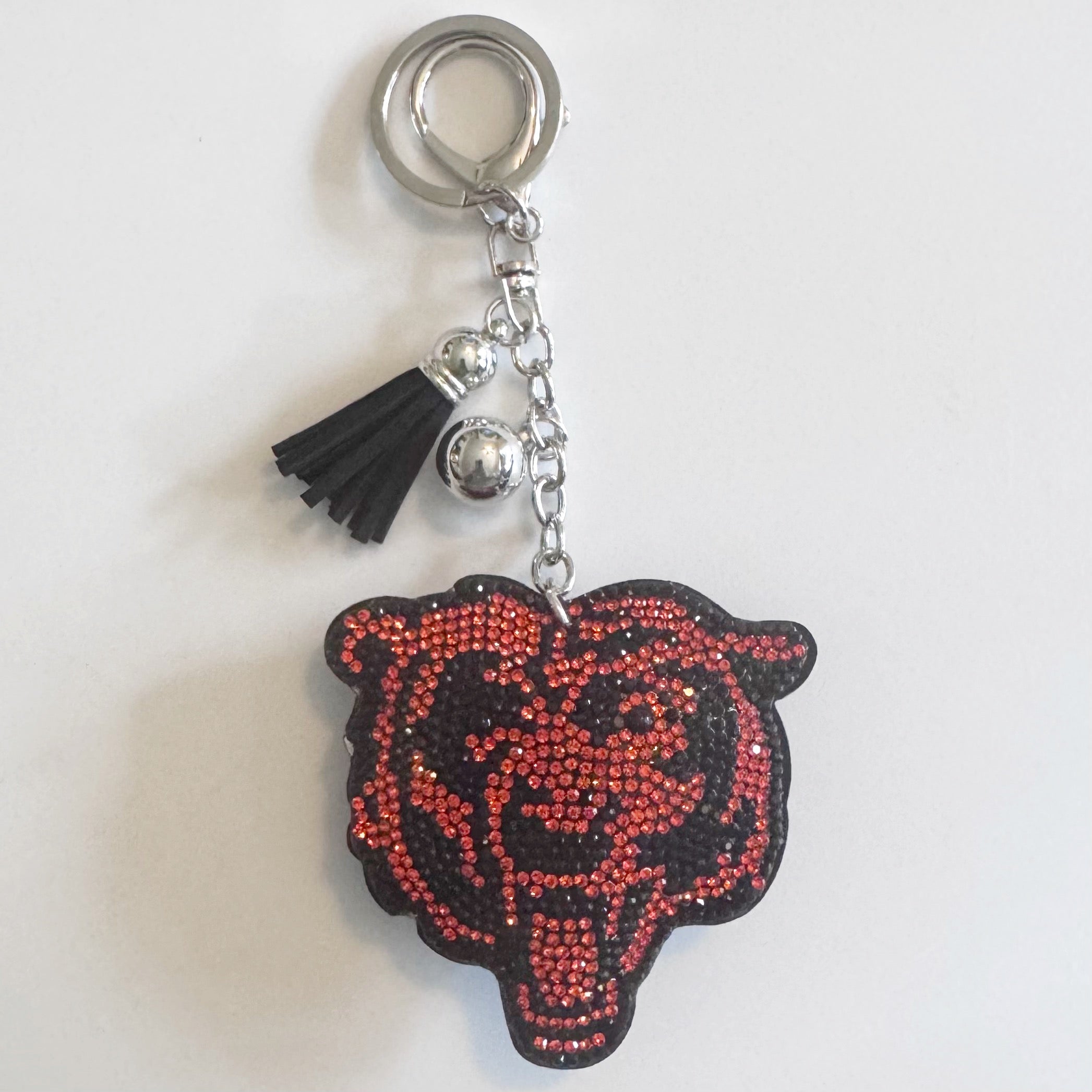 Bears Rhinestone Keychain