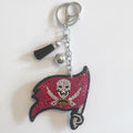 Buccaneers Rhinestone Keychain