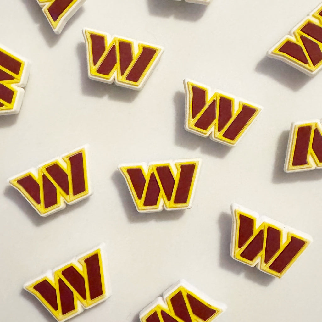 Commanders Shoe Charms