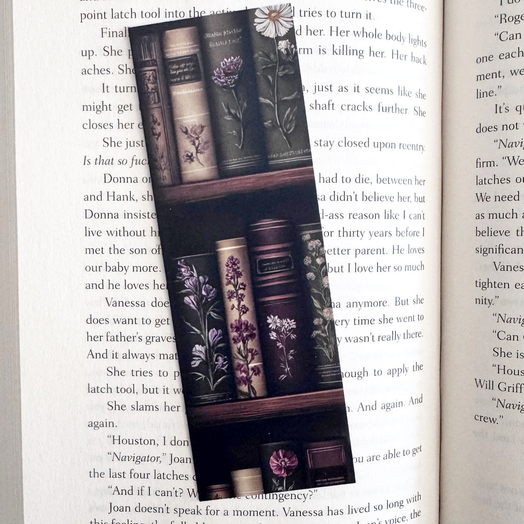 Vintage Blooms Bookmark