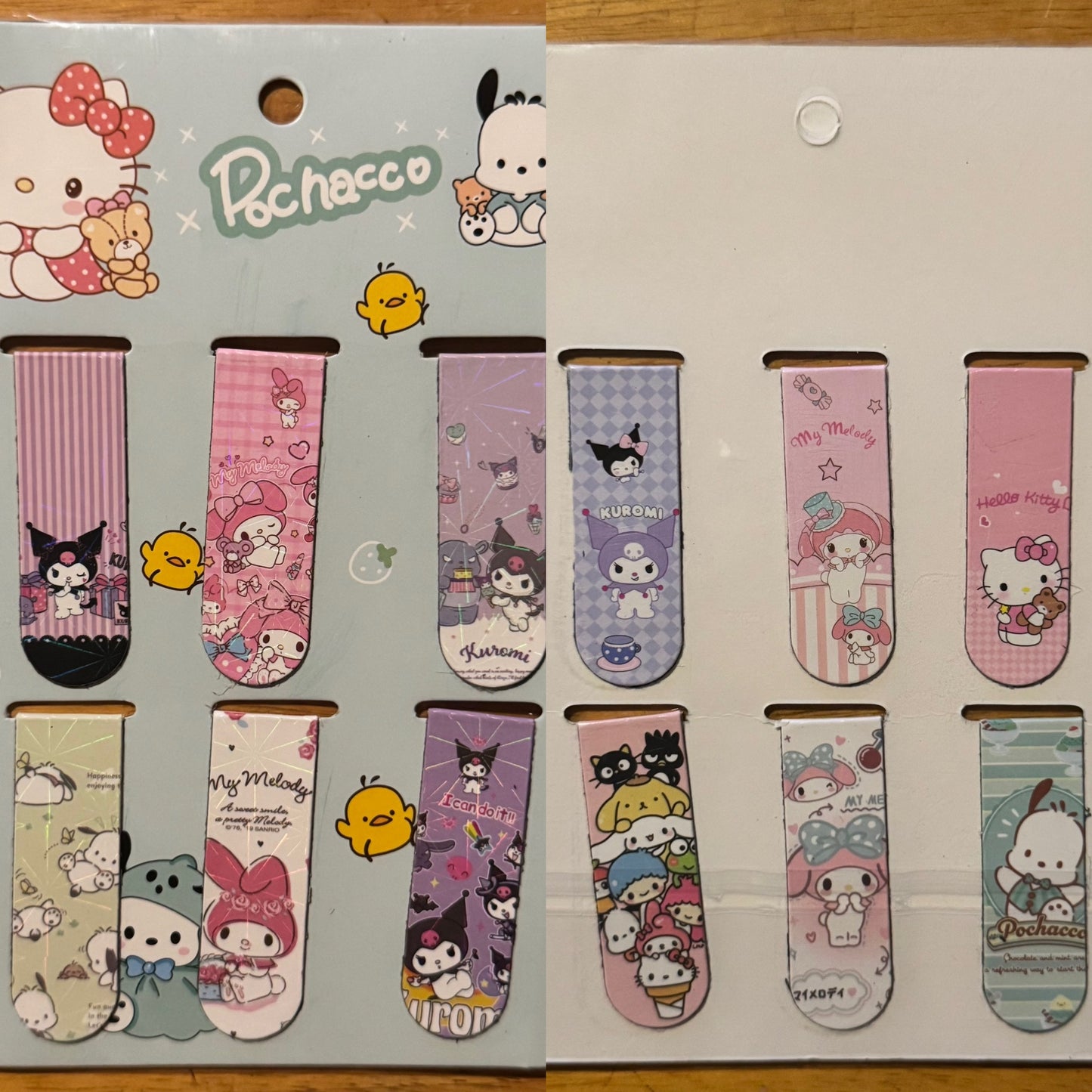 Sanrio Family Magnetic Bookmarks