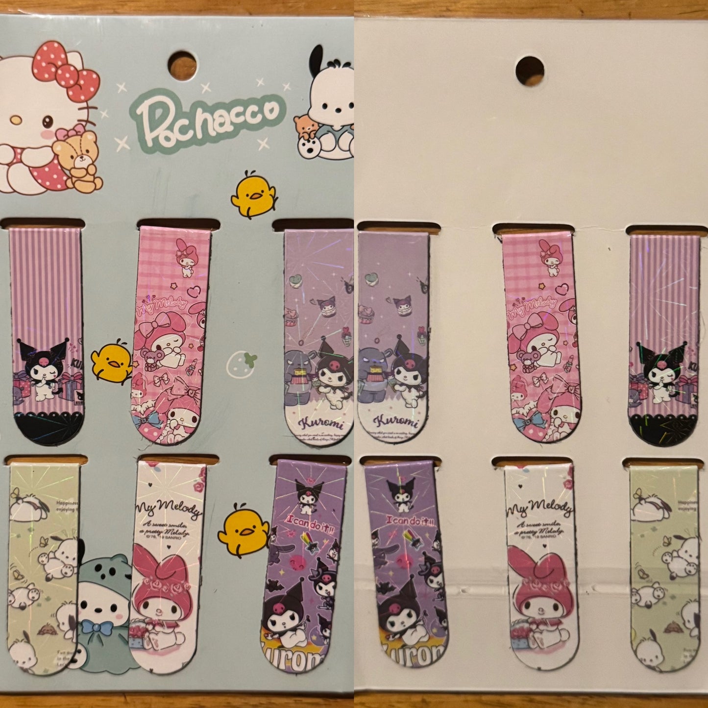 Sanrio Family Magnetic Bookmarks