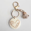 Mama Keychain - White