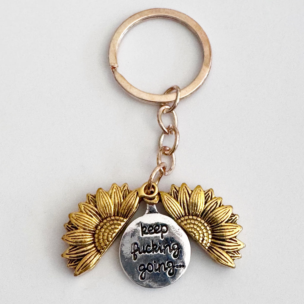 Sunflower Keychain
