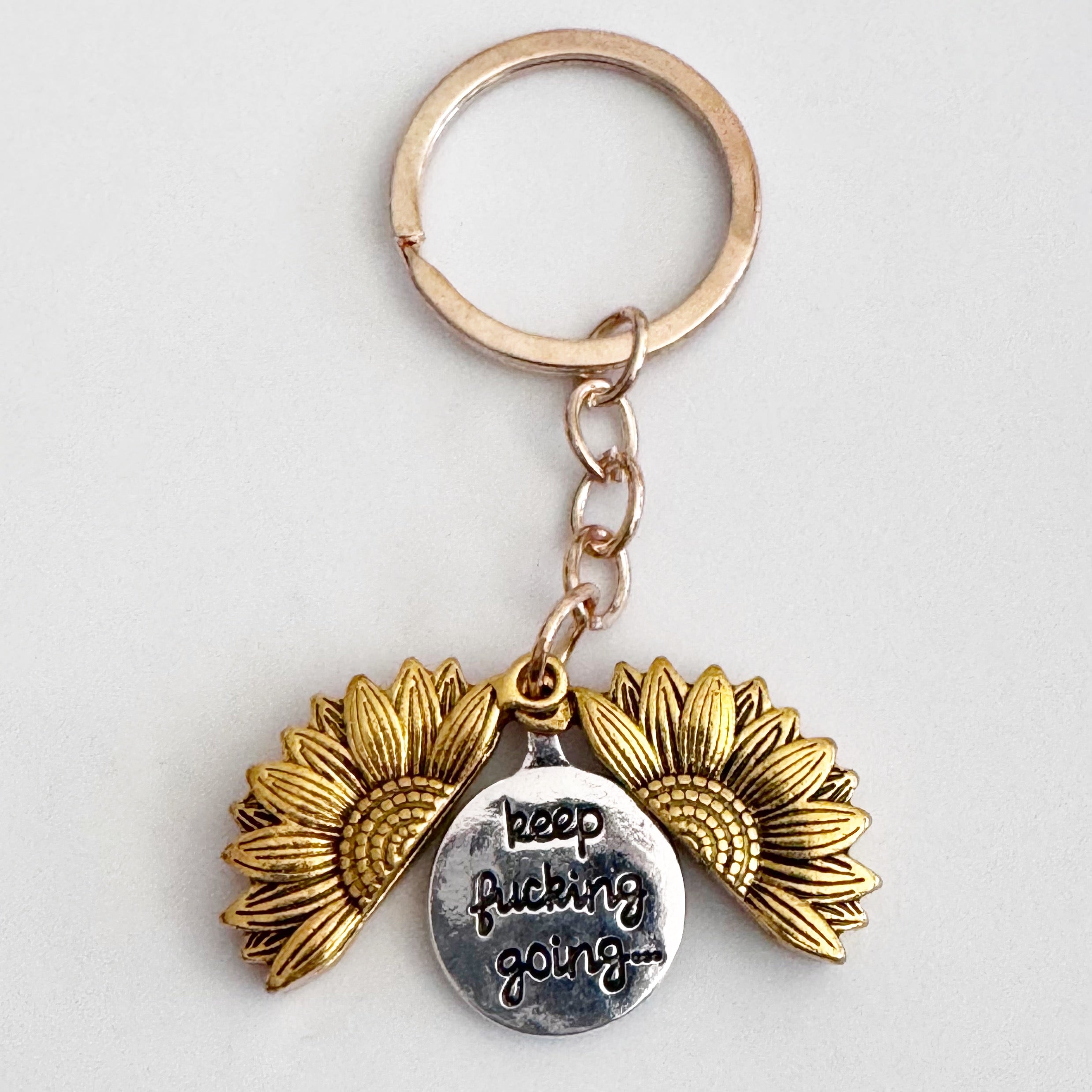 Sunflower Keychain
