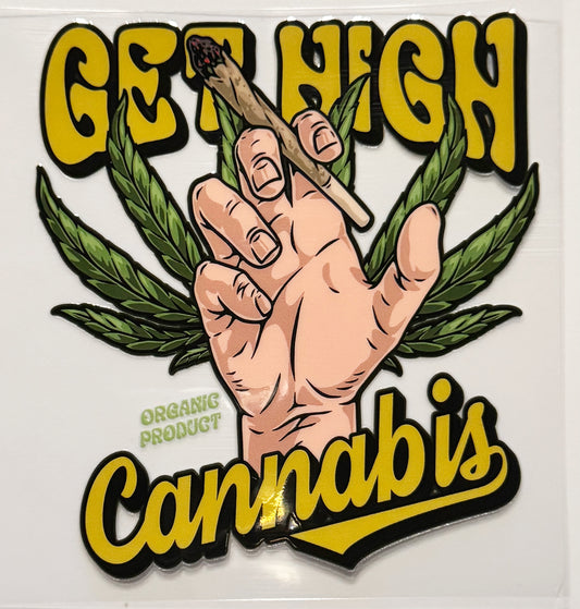 Cannabis - UVDTF Decal - 16oz
