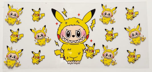 Pikachububu - UVDTF 16oz Wrap