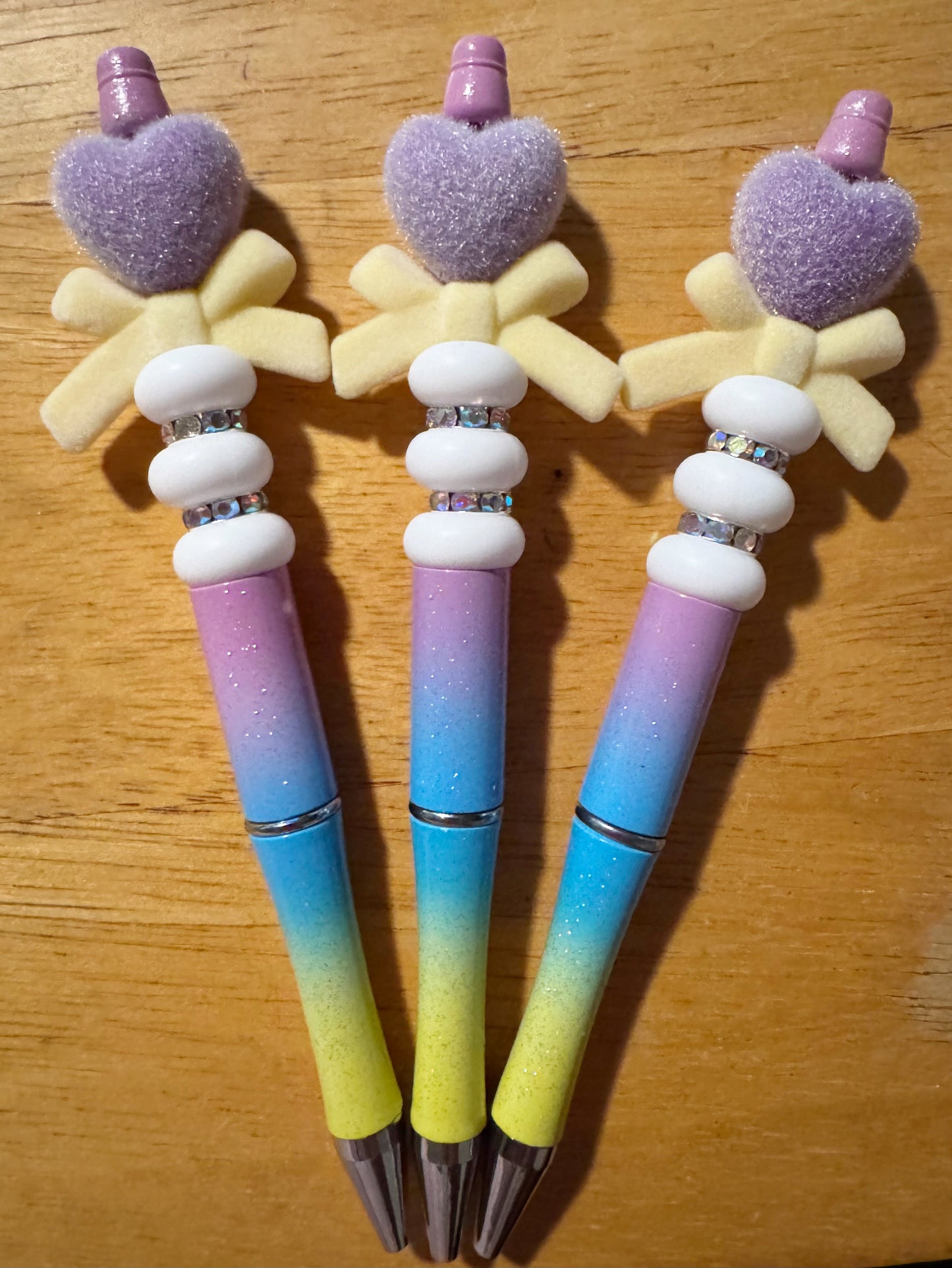 Fuzzy Love Rainbow Pen