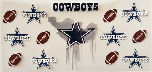 Dallas Cowboys - Drip - UVDTF 16oz Wrap