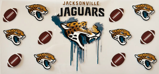 Jacksonville Jaguars - Drip - UVDTF 16oz Wrap
