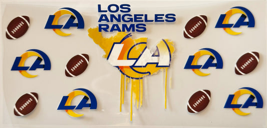 Los Angeles Rams - Drip - UVDTF 16oz Wrap