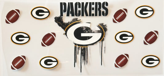 Green Bay Packers - Drip - UVDTF 16oz Wrap