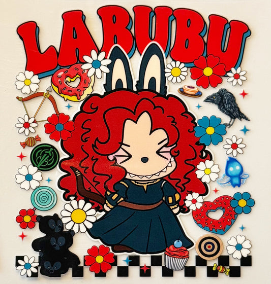 Merida Labubu - UVDTF Decal - 16oz