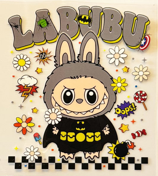 Batman Labubu - UVDTF Decal - 16oz