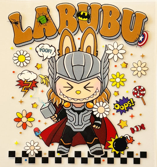Thor Labubu - UVDTF Decal - 16oz