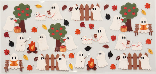 Fall Ghosties - UVDTF 16oz Wrap