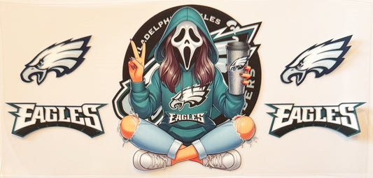 Spooky Philadelphia Eagles - UVDTF 16oz Wrap